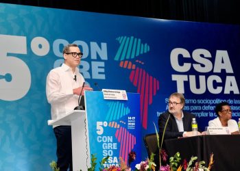 Ministro Eddy Olivares en Congreso Sindical de las Américas: “El sindicalismo es un motor indispensable de la justicia social y la democracia”