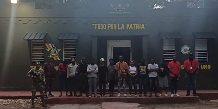 Ejército detiene grupo de 29 inmigrantes indocumentados que se desplazaban en zonas rurales