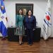 Presidenta de la CCRD, Emma Polanco, recibe en su despacho a Geanilda Vásquez para fortalecer lazos internacionales
