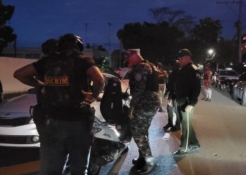Policía Nacional y organismos de seguridad ejecutan operativo conjunto en Bonao