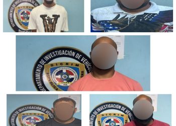 PN desmantela peligrosa banda dedicada al robo de vehículos en plazas y supermercados del Gran Santo Domingo y San Cristóbal