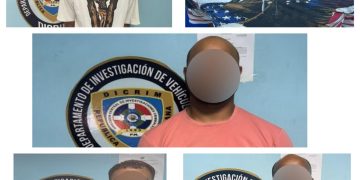 PN desmantela peligrosa banda dedicada al robo de vehículos en plazas y supermercados del Gran Santo Domingo y San Cristóbal