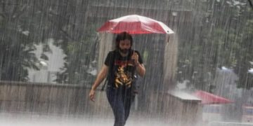 Aguaceros, tormentas eléctricas y ráfagas de viento en puntos aislados del país