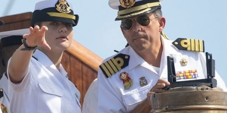 Buque Juan Sebastián Elcano sale de RD con la princesa Leonor rumbo a New York