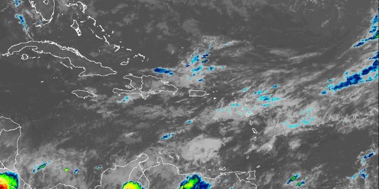 Indomet: lluvias desde tempranas horas del día por vaguada y viento del noreste