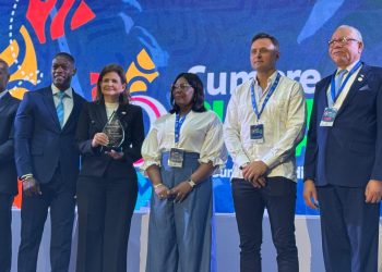 Vice presidenta Raquel Peña asiste acto inaugural XXII Cumbre Mundial de Comunicación Política