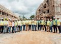 Ministro Bonilla supervisa avances en construcción de Centro Correccional Preventivo de Anamuya, Higüey