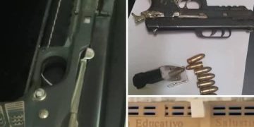 Estudiante haitiana de 14 años lleva arma de fuego a su escuela en Santiago