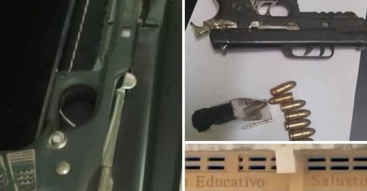 Estudiante haitiana de 14 años lleva arma de fuego a su escuela en Santiago