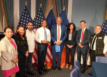 Alcalde de Nueva York y  el director de la Defensa Civil ultiman detalles para acuerdo de cooperación en gestión de riesgos y catástrofes