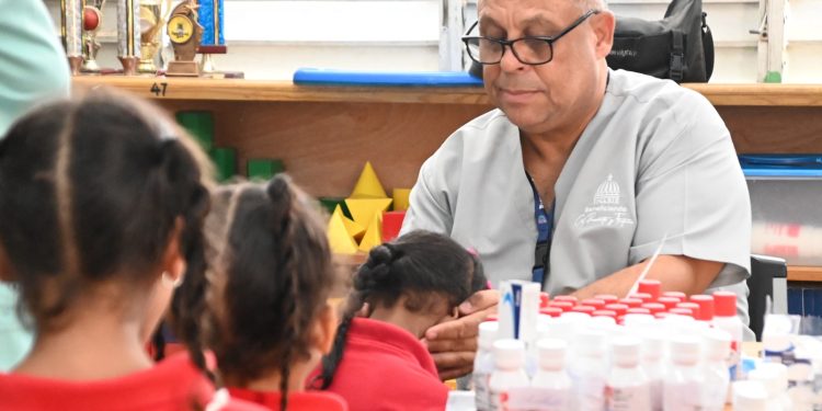 INABIE refuerza la salud preventiva para mantener a los estudiantes en las aulas