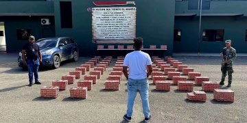 Envían ante el Ministerio Público hombre detenido con contrabando de 368 mil cigarrillos en Valverde