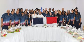 Reinas del Caribe y Cristobal Marte valoran apoyo del ministro Kelvin Cruz a los atletas