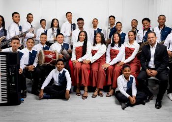 Orquesta juvenil Agustín De Jesús hace historia al grabar el álbum “De vuelta al Merengue”
