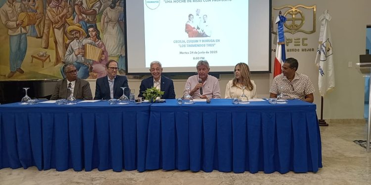 Cecilia, Cuquín y Boruga brillarán en “Una noche de Risas con Propósito” a beneficio de la educación dominicana