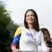 María Corina Machado insta a los venezolanos a permanecer en casa el día de las elecciones