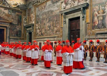 Los cardenales celebraron la misa previa al cónclave en San Pedro antes de elegir al sucesor del papa Francisco