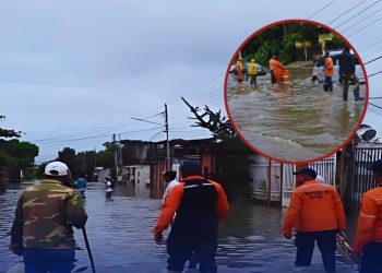 COE reporta más de 3,300 desplazados y 675 viviendas afectadas por lluvias asociadas a vaguada