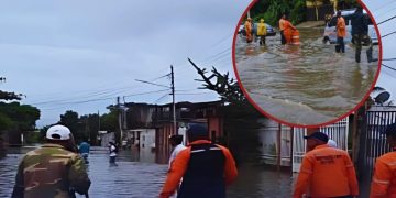 COE reporta más de 3,300 desplazados y 675 viviendas afectadas por lluvias asociadas a vaguada