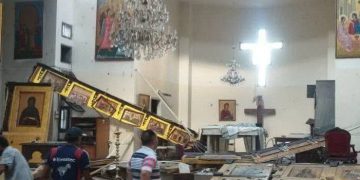 Muertos y heridos en un «ataque suicida» en una iglesia de Damasco