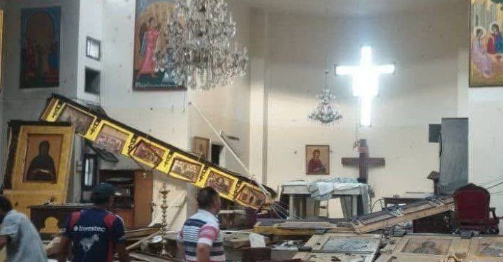 Muertos y heridos en un «ataque suicida» en una iglesia de Damasco