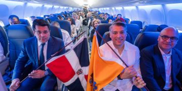 Arajet inaugura vuelo desde Santo Domingo hacia New Jersey