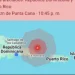Sismo de magnitud 5.8 sacude el noreste de Punta Cana