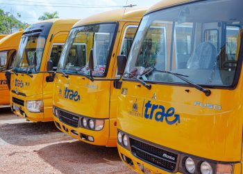 Transporte Estudiantil (TRAE) llega a Samaná con 43 autobuses