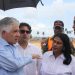 Obras Públicas supervisa avances del Malecón de Nagua y sus protecciones marítimas