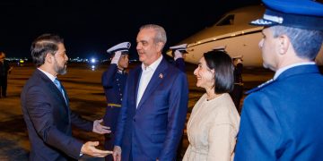 Presidente Abinader llega a Brasil en la última parte de su viaje que inició en Europa