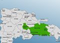 COE coloca 5 provincias y al Distrito Nacional en alerta por efectos de vaguada