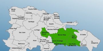 COE coloca 5 provincias y al Distrito Nacional en alerta por efectos de vaguada