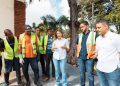 Carolina supervisa trabajos preventivos y pide unirse por el cuidado de la ciudad