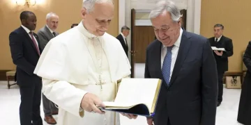 León XIV recibe a Guterres para respaldar a la ONU en la búsqueda de la paz en el mundo