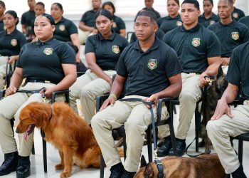 DNCD refuerza capacidad operativa contra el narcotráfico con integración de 50 Binomios Caninos