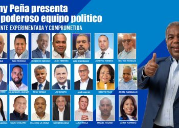Tony Peña presenta la fortaleza de su equipo de campaña con miras a elecciones internas presidencial PRM