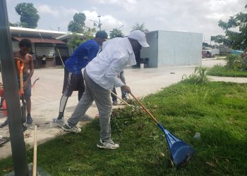 Junta de Vecinos “El Berro” realiza jornada de saneamiento en la ribera del río Ozama