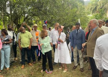 Dan primer picazo para dar inicio a trabajos montaje 30 Feria Ecoturística y Producción de Villa Altagracia