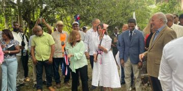 Dan primer picazo para dar inicio a trabajos montaje 30 Feria Ecoturística y Producción de Villa Altagracia