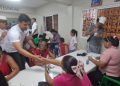 Más de 300 personas beneficiadas en jornada de salud de Raymond Rodríguez y Fundación GBC en Km. 8 de la Carretera Sánchez, DN.