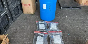 DNCD ocupa 46 paquetes de marihuana en operativos de interdicción en Puerto Haina