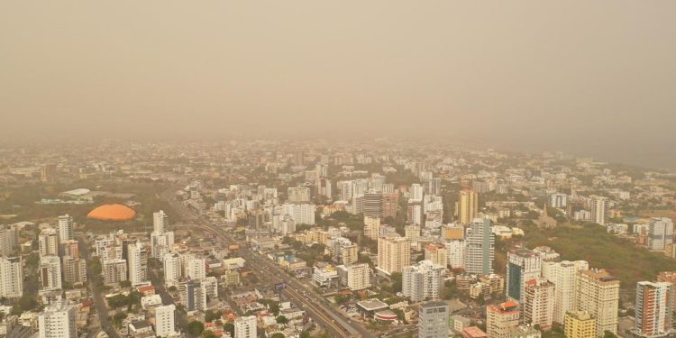 Según la directora de Indomet, la concretración de polvo de Sahara comenzará a disminuir esta tarde