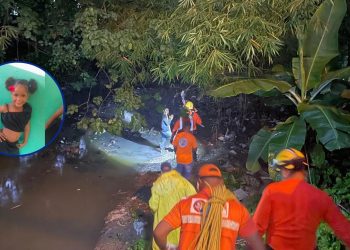 Hallan cuerpo de niña que fue arrastrada por cañada en SDN