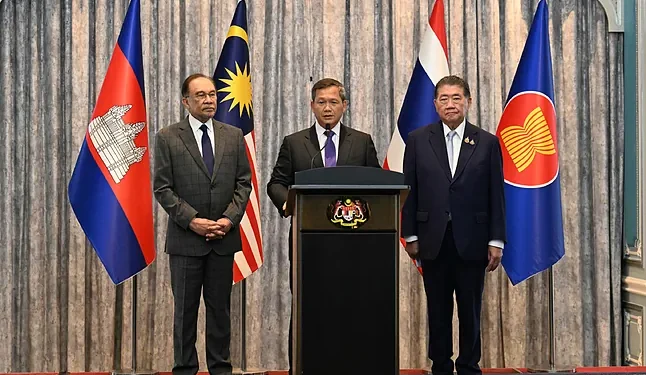 Tailandia y Camboya acuerdan alto al fuego "incondicional"