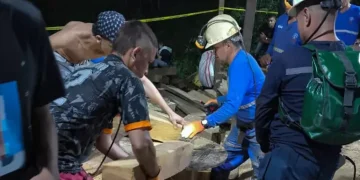 Al menos 18 mineros atrapados por derrumbe en una mina de oro en Colombia