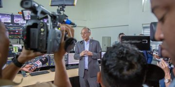 OPRET informa suspensión de servicio en estaciones elevadas de la Línea 1 del Metro en Villa Mella por trabajos de ampliación