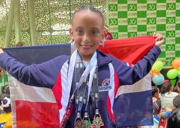 Gimnastas de San Pedro de Macorís destacan con Medallas de Oro, Plata y Bronce en Competencia Internacional en Colombia