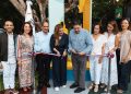 Carolina y Centro Cultural Amaya inauguran la escultura “Reto al Futuro”
