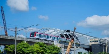 Retiran tren de la Línea 1 del Metro por daño en cristal lateral