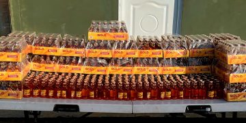Ejército incautó más de 900 unidades de whisky de contrabando en Elías Piña